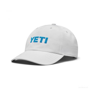 YETI BASEBALL CAP LIGHT GRAY
