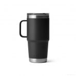 Yeti RAMBLER 20 OZ TRAVEL MUG BLACK