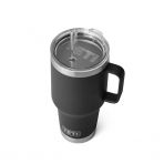 YETI RAMBLER 35 OZ MUG WITH STRAW LID BLACK
